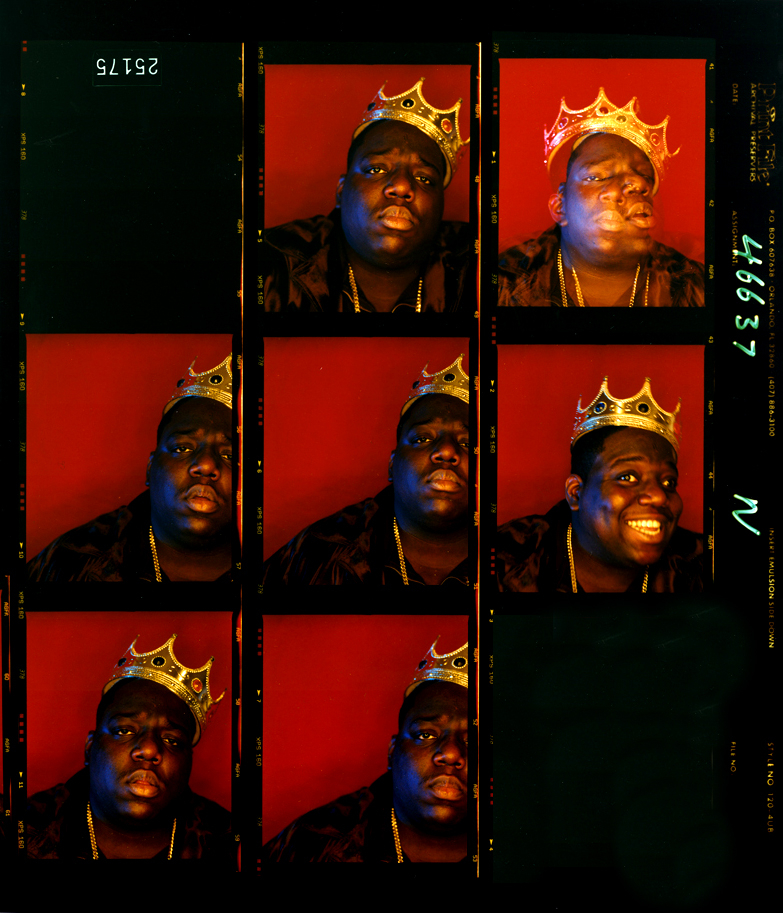 Barron Claiborne, Biggie Smalls, King of New York, Wall Street, New York, 1997.